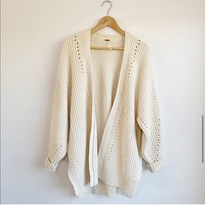 Brand New FREE PEOPLE Chunky Nightingale Cardigan